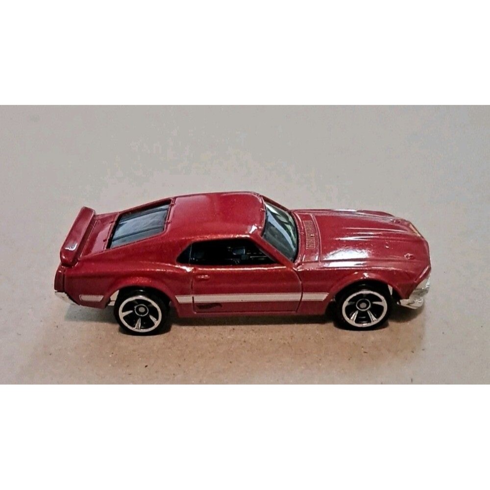 Hot Wheels '69 Ford Mustang Boss 302 HW 2022 Red Loose Car